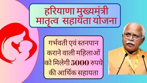 Haryana Mukhyamantri Matritva Sahayata Yojana 2024